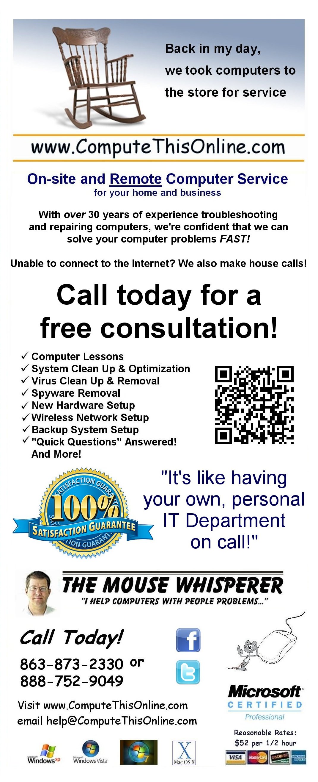 It's like haveing your own IT Dept. on call!
