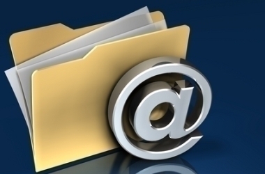 Use email folders to de clutter the inbox!