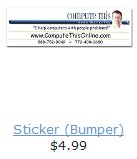 Official CTO Bumper Sticker